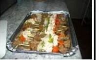 Brochetas de carne