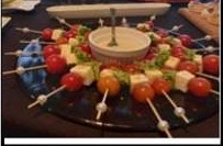Brochetas frías