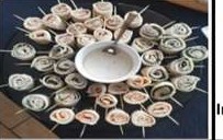 Rollitos de tortilla